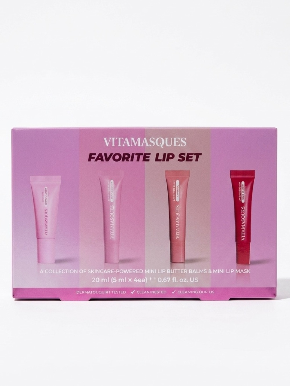 VITAMASQUES Favorite Lip Set Limited Edition
